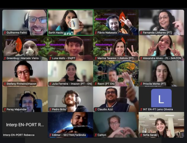 Encerramento do AmazôniaHack 4.0 (Imagem: Divulgação)