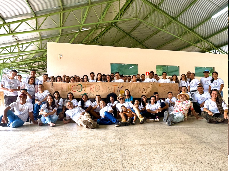 Encontro reuniu agentes ambientais comunitários em Monte Alegre, em 2023 (Foto: Fernanda da Costa/Imazon)